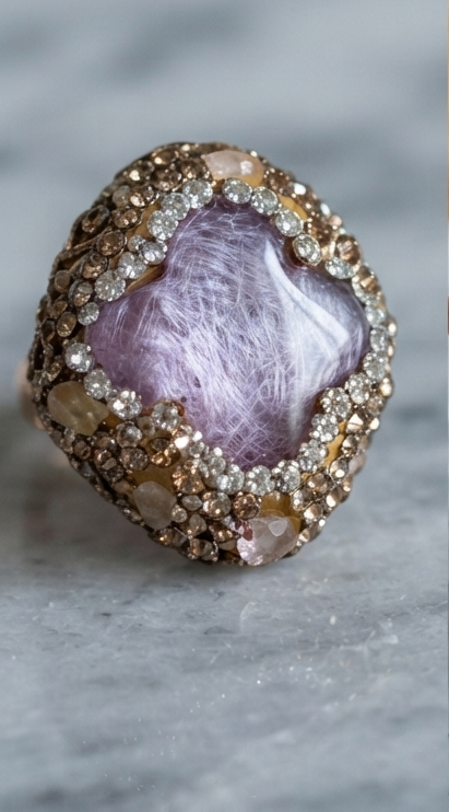 Bague Matilda - Lila