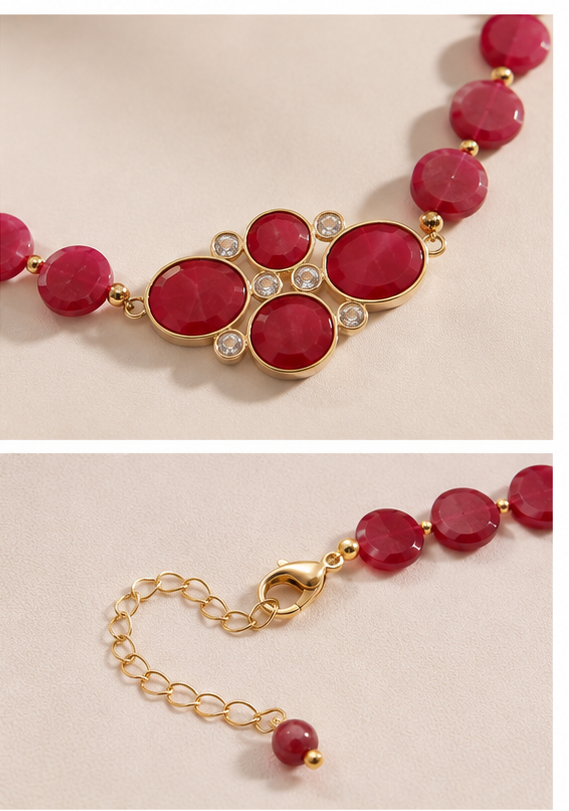 Collier Havana - Rubis