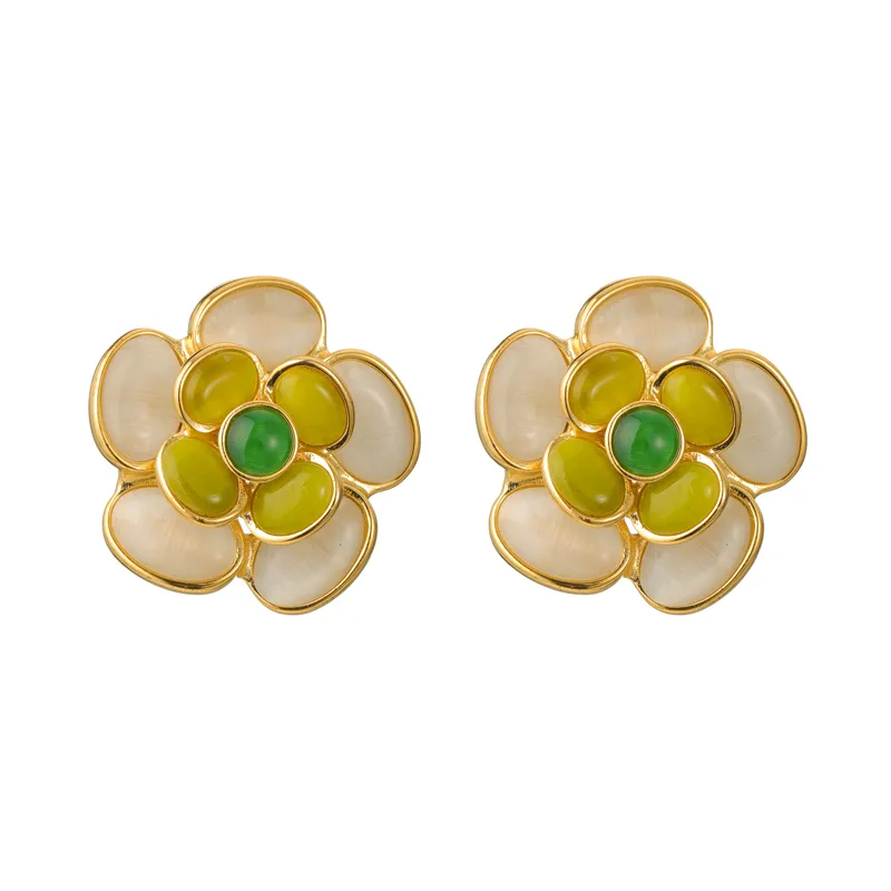 Boucles d'oreilles Rose
