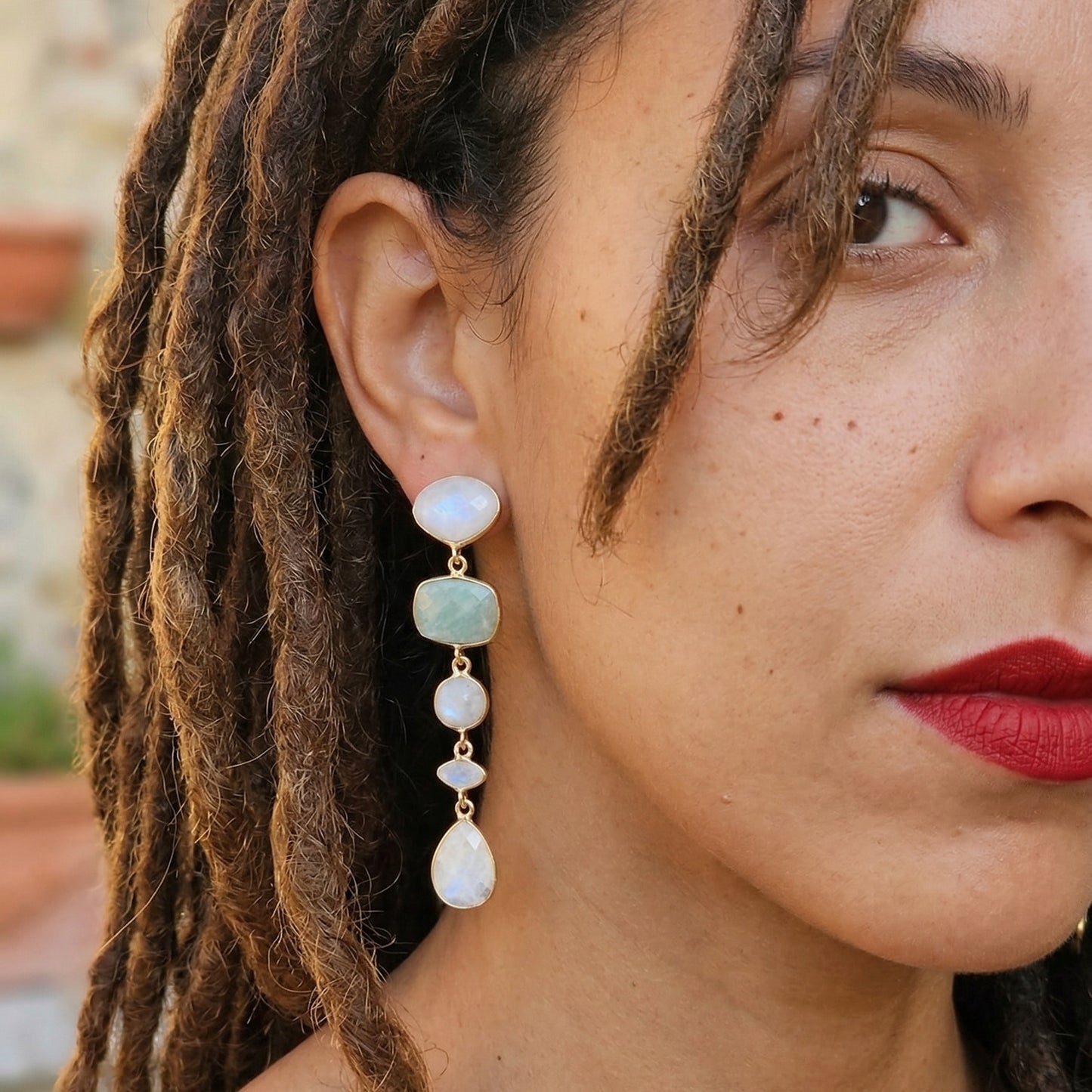 Boucle d'oreille Aura Cascade