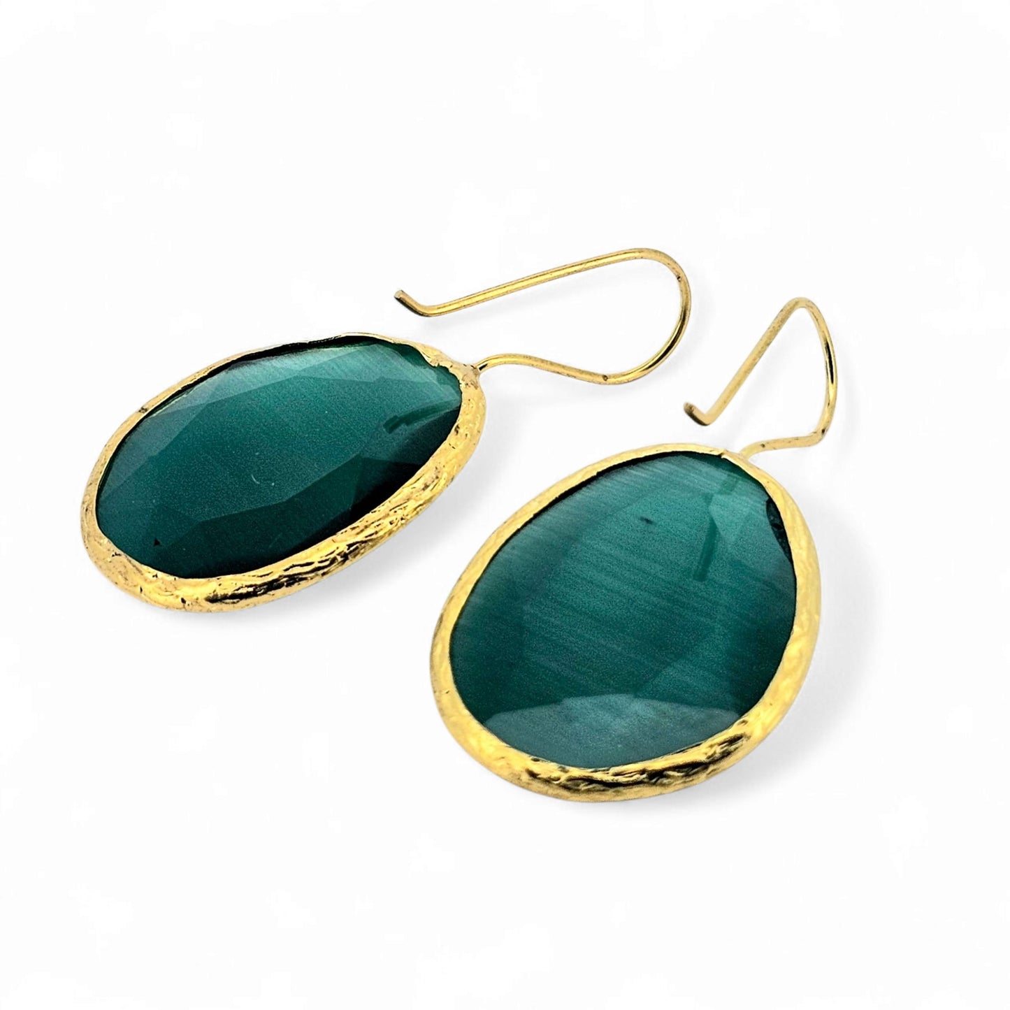 Boucle d'oreille Glowdrop, Grande Émeraude