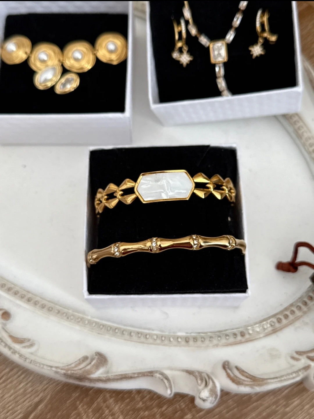 Lot de 2 bracelets Jonc