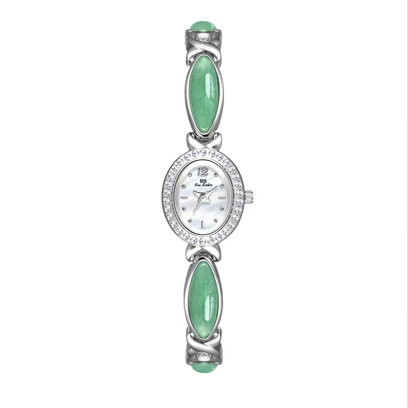 Montre Maraya - Jade Argenté