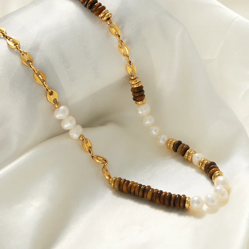 Collier Mariah Œil de tigre