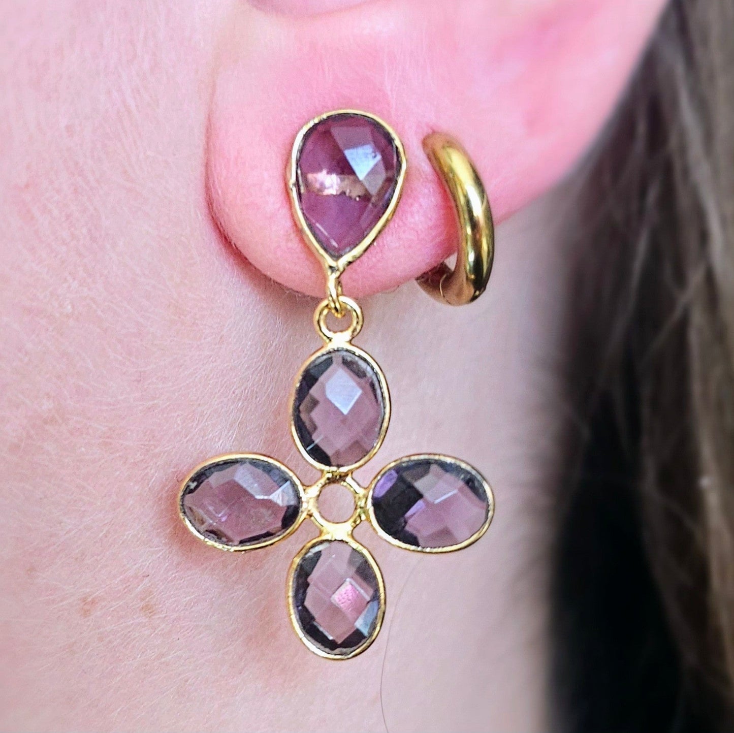Boucles d'oreilles Lyra
